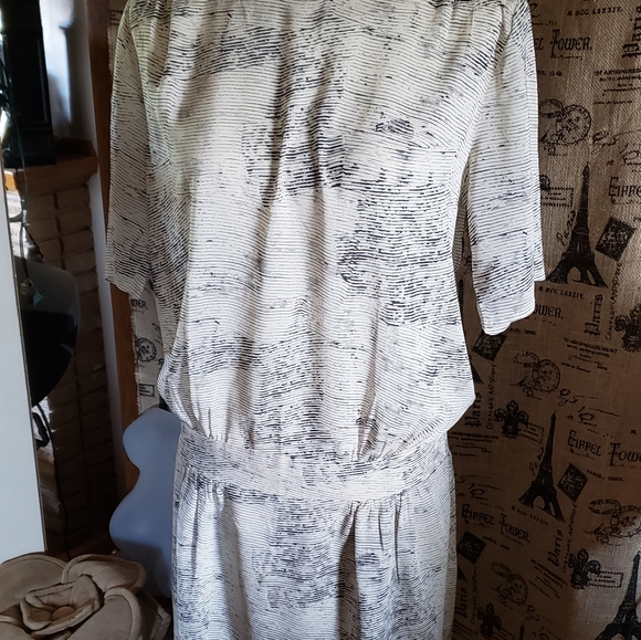 Whiite Copenhagen | Drop Waist Dress - Picture 1 of 16